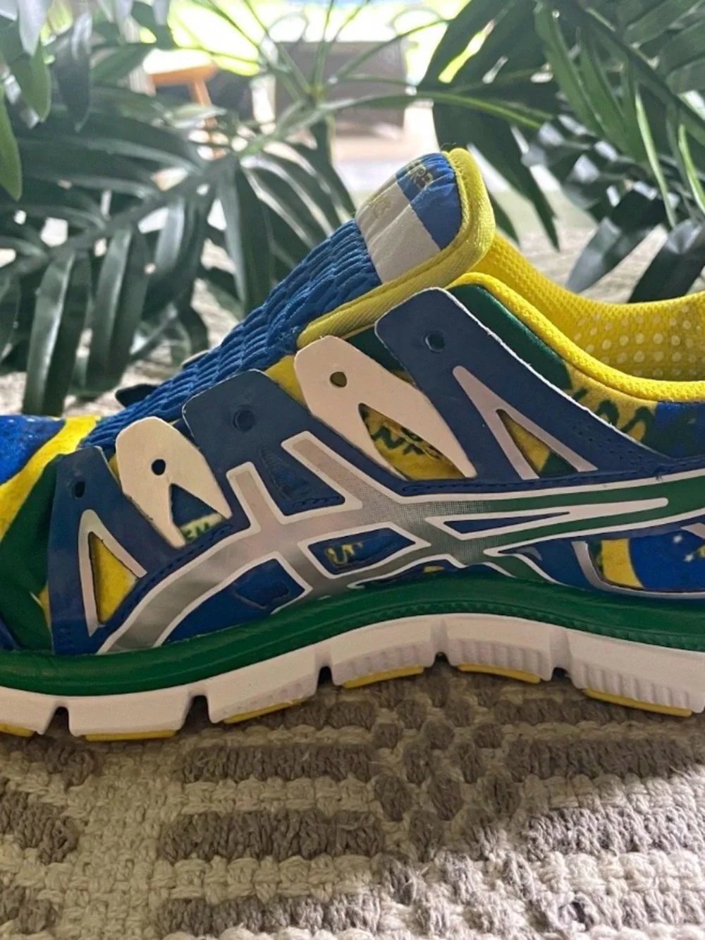 ASICS Women’s Brazilian Flag Olympic Release Athletic Sneakers